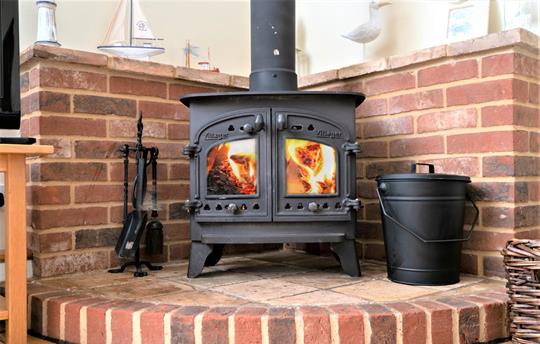 Woodburners in all the cottages
