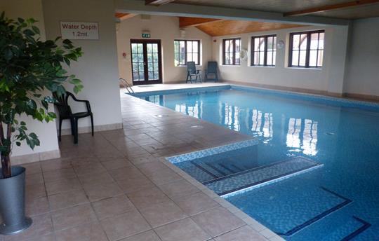 Heated indoor pool