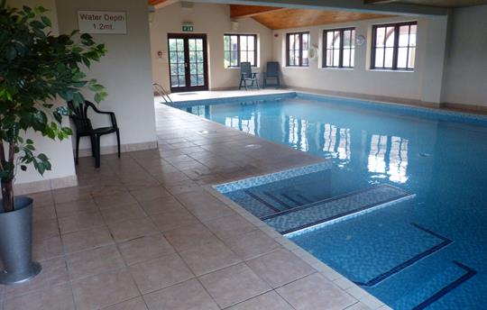 Heated indoor pool