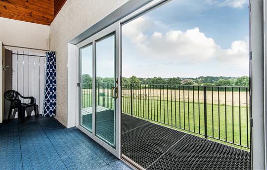 Entrance to the pool terrace