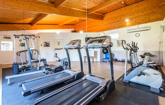 Fully equipped gym