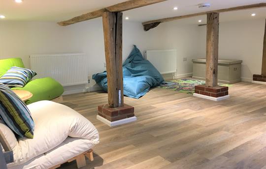 A great den if you're small enough!