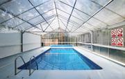 Swimming pool: open Apr to Oct with bookable slots