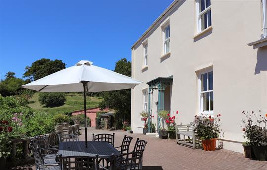 Enjoy the sunshine on the patio