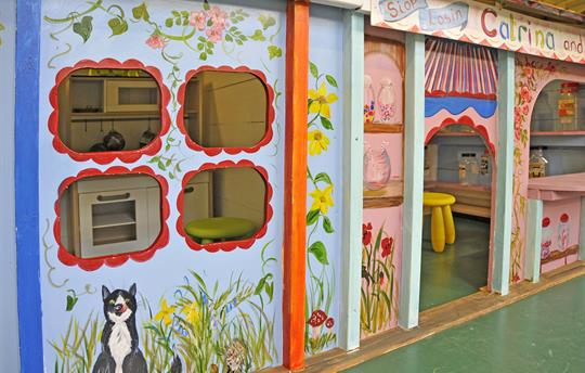 Play House in The Big Play Barn