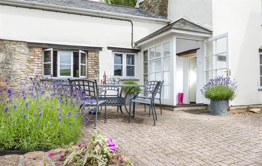 Outside the Old Farmhouse