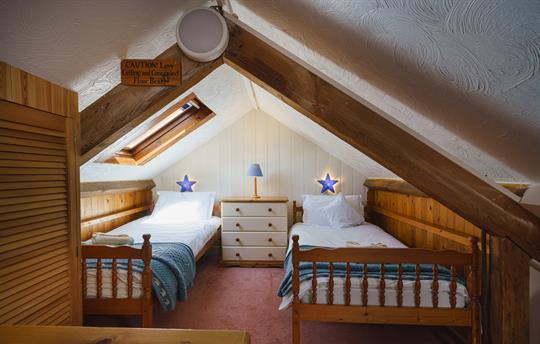 The Dairy loft bedroom