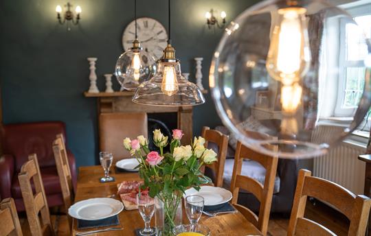 Croft House dining room