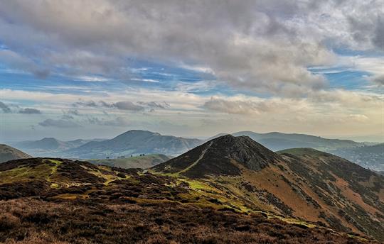 Shropshire Hills beautiful walking country