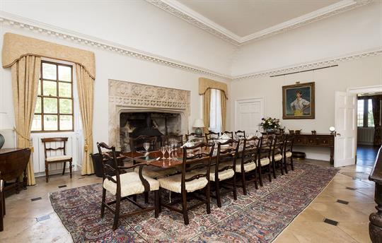 Cadhay Manor Dining room