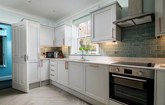 Well equipped kitchen