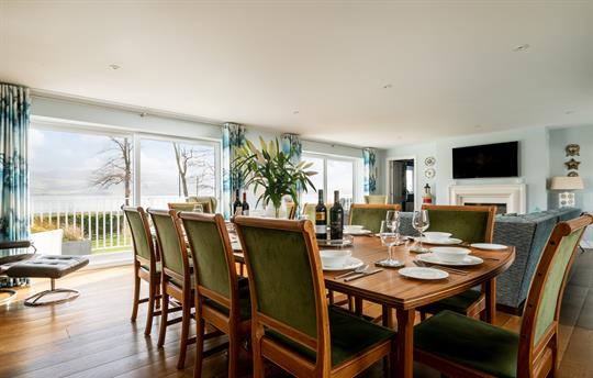 First floor living/dining room