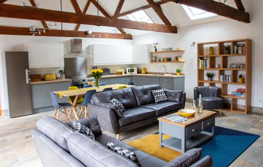 Dining/kitchen/lounge