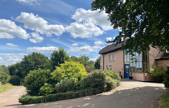 Front entrance to The Cottage Beyond