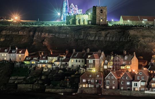 Whitby at night