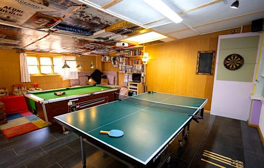 Overview of Games Room