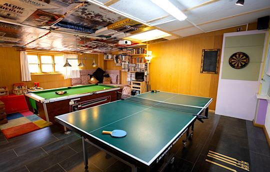 Overview of Games Room