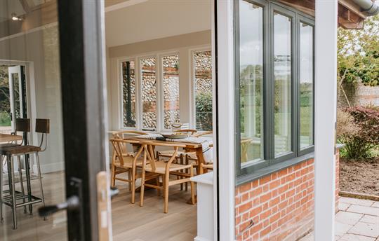 From the kitchen patio