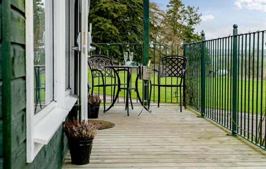 Outside seating area