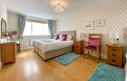 Accessible downstairs bedroom.