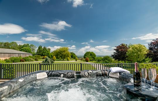 Penblaith Barn Hot Tub