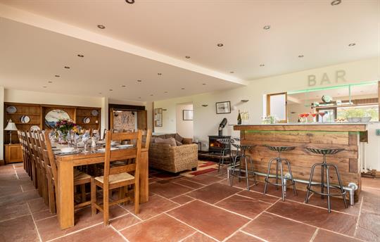 Penblaith Barn Dining Room