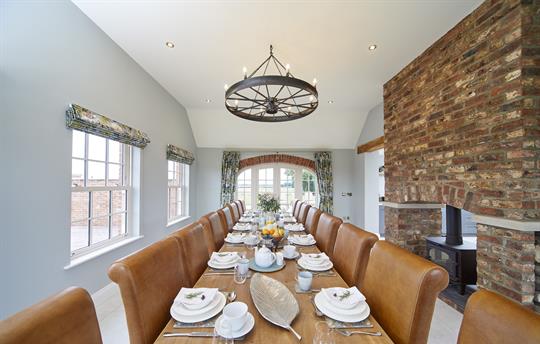 Dining in the Sun Room