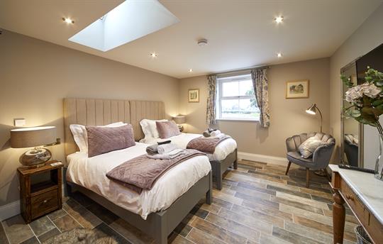 The Clydesdale Bedroom in The Stables