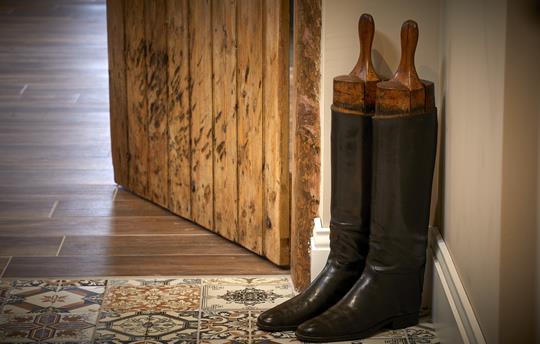 Horse Riding Boots in The Stables