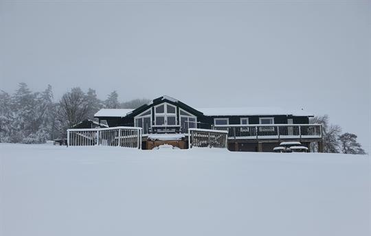 The Lamont in the Snow