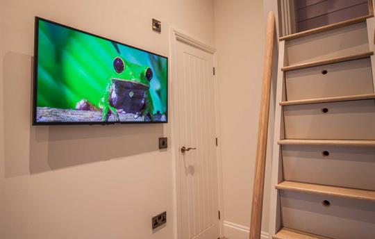 Bunk Bedroom at Dalby Cottage