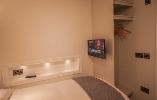 Twin Bedroom of Dalby Cottage