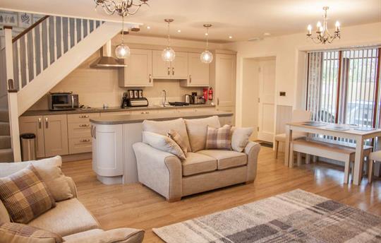 Living Room at Keldy Cottage