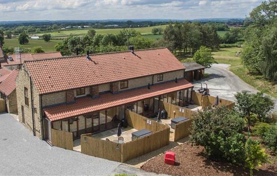Aerial view of Rosedale, Keldy & Cropton Cottage