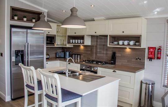 Kitchen at Cedar Lodge