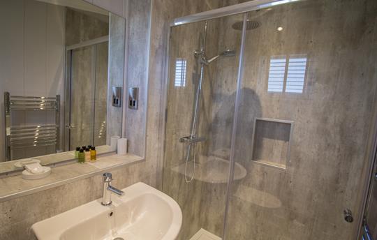 Ensuite Shower Room in Both Main Bedrooms