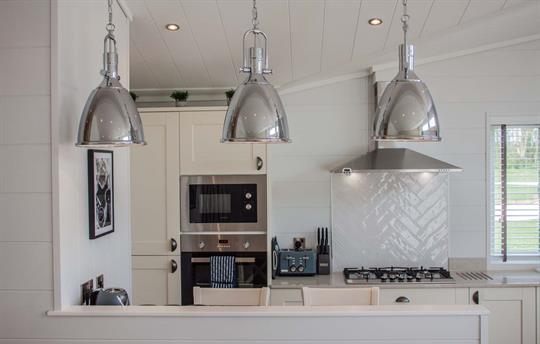 Kitchen at Rowan Lodge