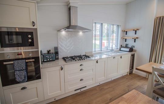 Kitchen at Rowan Lodge