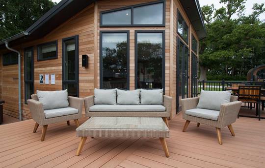 Seating on the decking