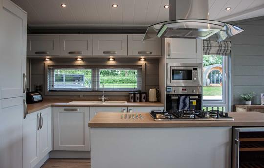 Kitchen at Maple Lodge
