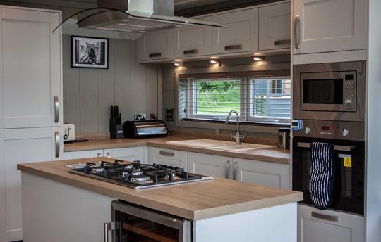 Kitchen at Maple Lodge