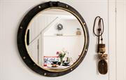 Porthole mirror and character accessories