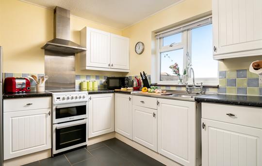 Well equipped separate kitchen