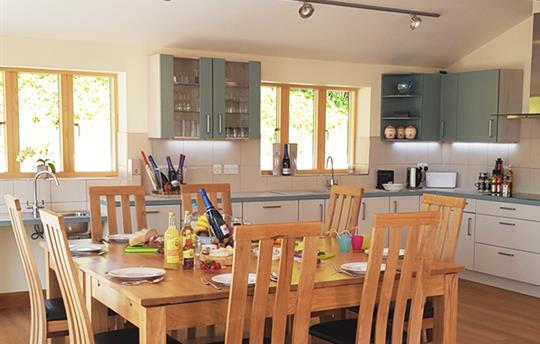 Kitchen dining area in Silver Birch