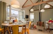 Heron Cottage open plan living/dinig room