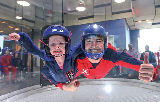Indoor Skydiving in Hampshire