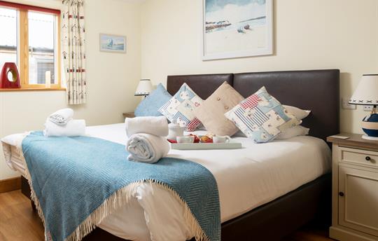 Beautiful and tranquil Silver Birch bedroom