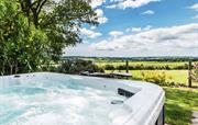 Countryside view from Glenside hot tub
