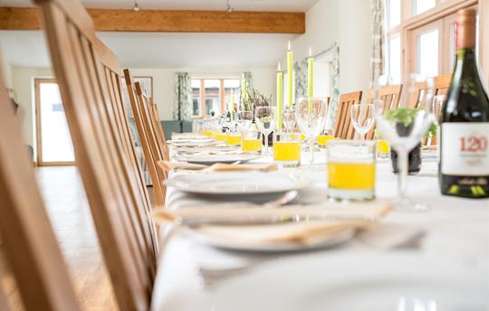 Silver Birch seats 30 for dinner or brunch