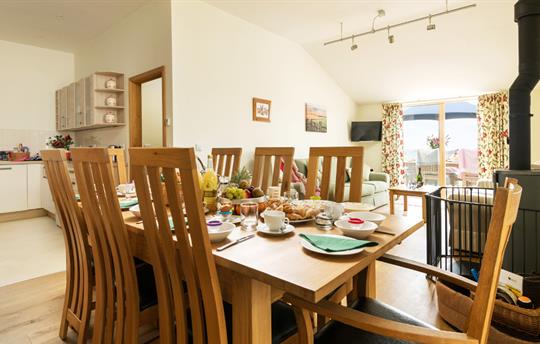 Early Mist open living area